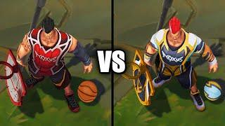 Dunkmaster Darius Mythic Chroma Comparison (League of Legends)