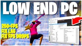 How To BOOST FPS On LOW END PC in Fortnite Chapter 4  ( Fix Delay & Fix Stutters ) 