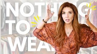 WHY you have a closet FULL of Clothes & NOTHING TO WEAR?!  (and how to fix it fast!)