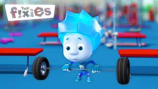 Nolik's Workout! | The Fixies | Animation for Kids