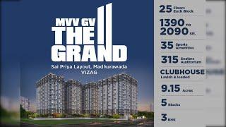 MVV GV THE GRAND Walkthrough | Luxurious Gated community in  MVV BUILDERS | 2022