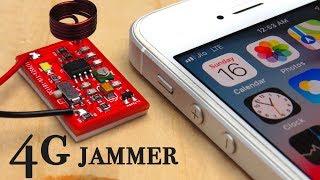 How to Make 4G-LTE Cell Phone Signal Jammer