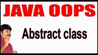 Java Tutorials || Java OOPS  ||  Abstract class || by Durga sir