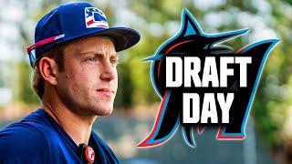 Draft Day With Miami Marlins 1st Round Pick! (PJ Morlando)