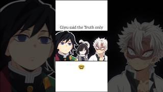 Sanemi roasted by giyuu  *giyu is a roaster for real*  #animeeditz #demonslayer #giyuutomioka