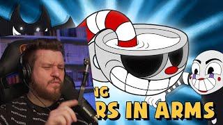 Реакция на CUPHEAD ПЕСНЯ (БРАТЬЯ ПО ОРУЖИЮ) - DAGames (Новый Перевод)