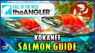 Kokanee Salmon HOTSPOT GUIDE! | How to Catch a Diamond Kokanee Salmon! - Call of the Wild the Angler