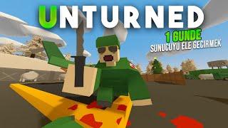 FASTEST START! UNTURNED TAKING SERVER IN 1 DAY! 1/4