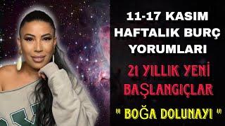 Nurcan Vecigün ile 11-17 Kasım Haftalık Burç  Yorumları