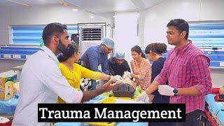 Trauma Management || ATLS Scenario || Primary Survey