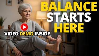 SENIORS: The 15-Minute Chair Routine to Rebuild Balance & Strength (No Standing Needed)