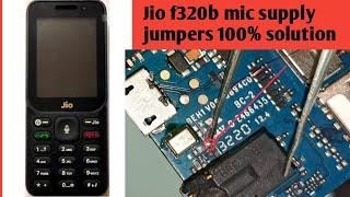 jio f320b mic jumper solution | jio f320b mic ic jumper solution | jio f320b mic ic jumper