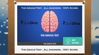 The Genius Test Quiz Answers | Quiz Diva | quizhelping.in