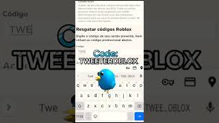 Como resgatar códigos de itens grátis no Roblox!!!  #roblox #games