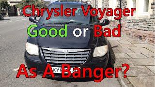 What I think about my 2005 Chrysler Voyager 2.5 CRD - A Review