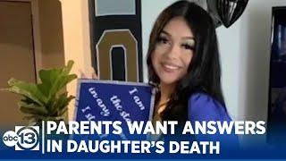 Parents push for answers in death initially thought to be suicide