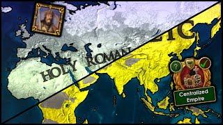 HRE İLE ONE FAITH WORLD CONQUEST  - Europa Universalis 4 Winds of Change İNGİLTERE