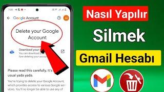 Gmail Hesabı nasıl silinir || Google Hesabı nasıl silinir