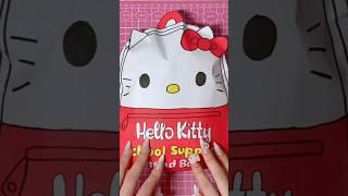 hello kitty blind bag!  #asmr #sanrio #hellokitty #craft #diy #kawaii #papercraft #kpop#blindbag