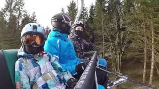 На лыжах с детьми в Winterberg, GoPro Hero4