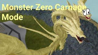 Roblox Kaiju Universe Monster zero carnage mode