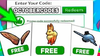 *14 CODES?!* NEW Roblox Promo codes October 2020 ALL NEW PROMO CODES IN ROBLOX!(October 2020)