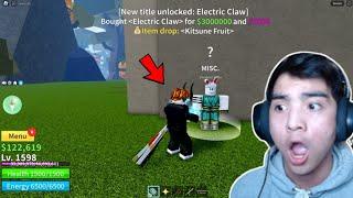 FINALLY.. I Got ELECTRIC CLAW in Blox Fruits!