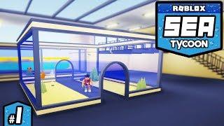 BUILDING AN AQUARIUM - Sea Life Tycoon #1