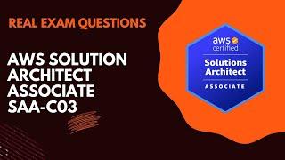 AWS Solutions Architect Associate | AWS  SAA-C03 Part 1| Real Exam Questions | Get Certified