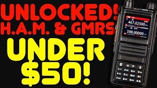 Radtel RT-470X Ham Radio UNLOCKED Ham & GMRS HT - Low Cost Unlocked Ham Radio HT - Radtel RT470X