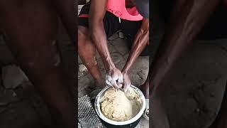 how we prepare ugandan fufu|village cooking channel | Offgrid Homesteading#viral#shorts