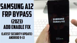 Samsung a12 frp bypass (2024): adb not working fix