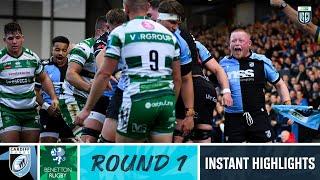 Cardiff Rugby v Benetton Rugby | Instant Highlights | Round 1 | URC 2023/24