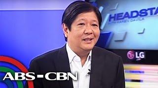 Bongbong on Marcos era: What am I to say sorry for?