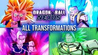 All Transformations | Dragon Ball Nexus ROBLOX