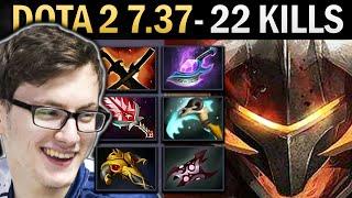 Chaos Knight Gameplay Miracle with Armlet and 22 Kills - Dota 2 7.37