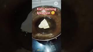 #shortvideo kid's morning breakfast #samose chhole#food #youtube #foodcontainer #mornimgstatus