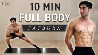 ลดไขมัน เบิร์นแคลอรี่ทั้งตัวใน 10 นาที  Full Body Fat Burning Workout l FIT DESIGN PRIME