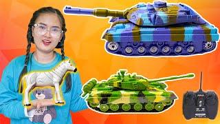 Changcady reviews remote control tanks, tanks competing with animals - Part 8