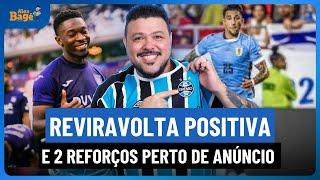 ️️ Grêmio avança e fica muito perto de confirmar a contratação de 2 pontas.