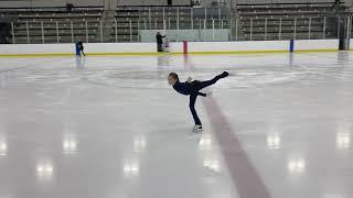 Zlata Alekseeva pre juvenile freeskate