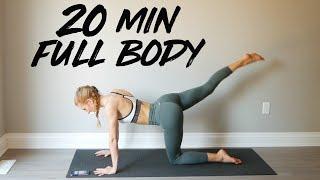 20 MIN FULL BODY WORKOUT | At Home & Equipment Free!