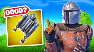 Is The Mandalorian Jetpack Worth Using in Fortnite Star Wars Galactic Battle? (Zero Build Tips)