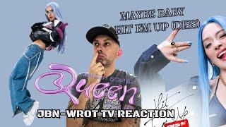 МЭЙБИ БЭЙБИ — Hit Em Up (DISS) JBN-Wrot TV  РЕАКЦИЯ #реакция @maybe_baby