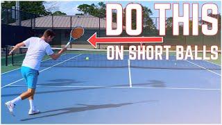 How to Play the Short Ball in Tennis | 4.5 NTRP Lesson