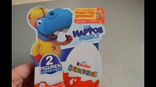 Киндер Сюрприз. Семейка бегемотиков. T4 Kinder Surprise eggs. The Happos Family. Германия