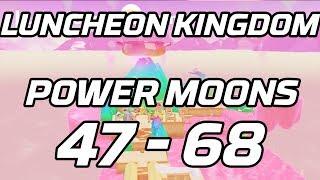 [Super Mario Odyssey] Luncheon Kingdom Post Game Power Moons 47 - 68 Guide