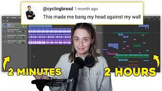 Making a Song in 2 Minutes vs 2 Hours