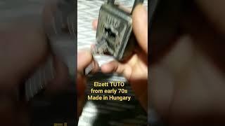 Elzett TUTO from early 70s#hungary #padlock #lock #security #lockpicking #old