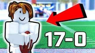 Can a Noob Go 17-0 in NFL Universe Football?